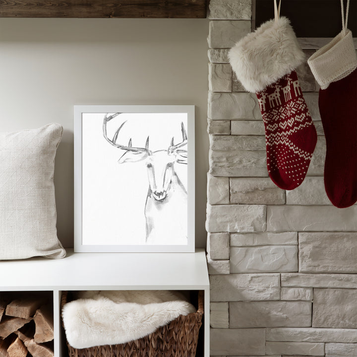 Reindeer Illustration - Jetty Home