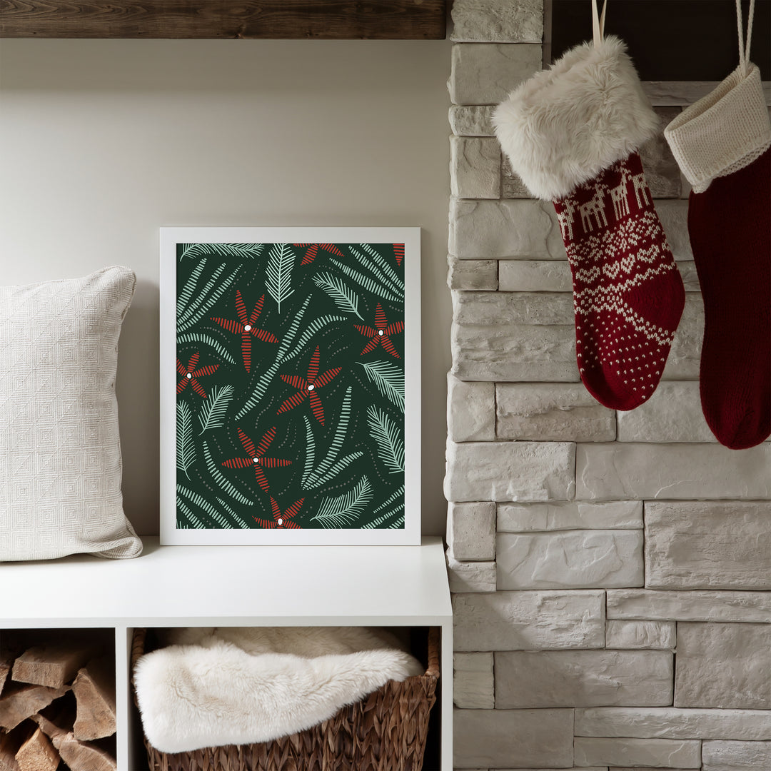 Holiday Folk Pattern, No. 3 - Jetty Home