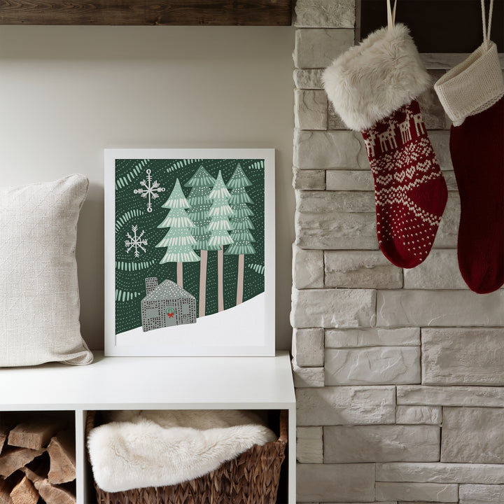 Cozy Winter Cabin