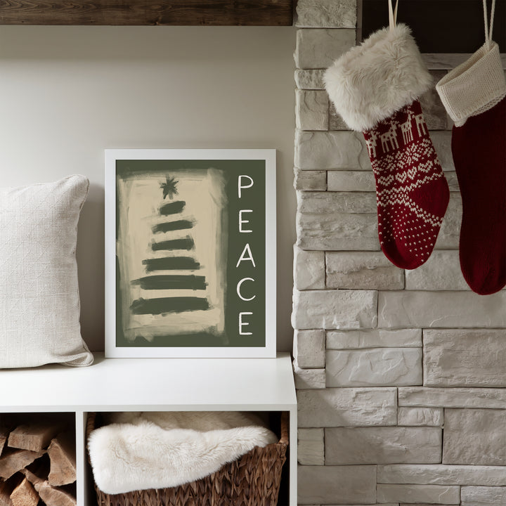 Minimalist Christmas Peace - Jetty Home