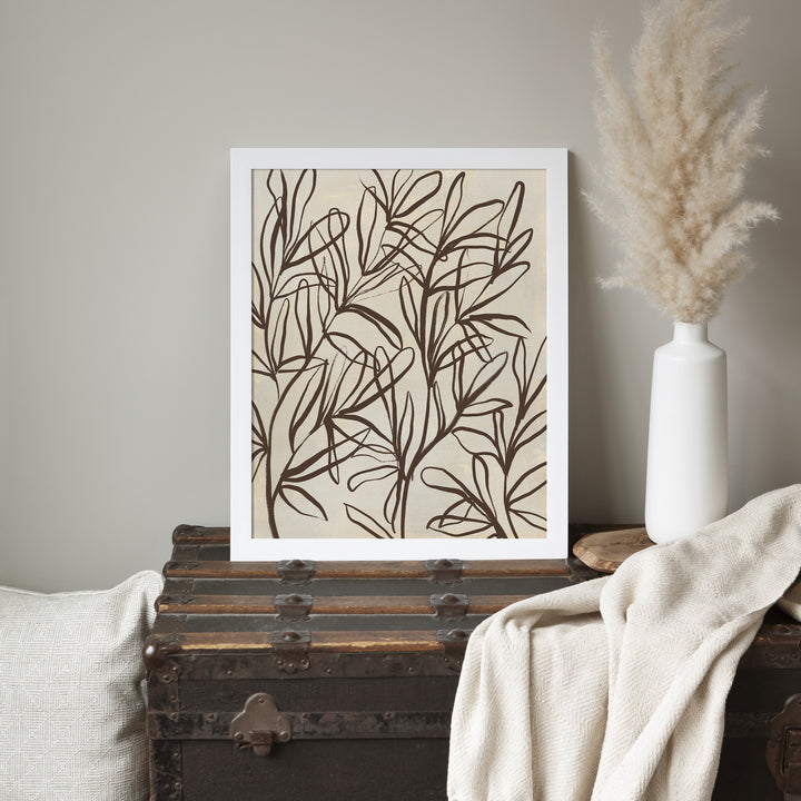 Florals on Beige, No. 1 - Jetty Home