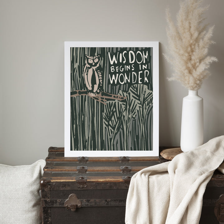 Wisdom Begins in Wonder - Jetty Home
