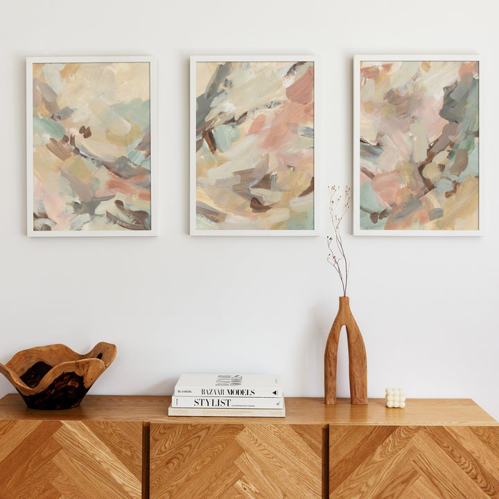 Sunbaked Mesa Triptych - Set of 3