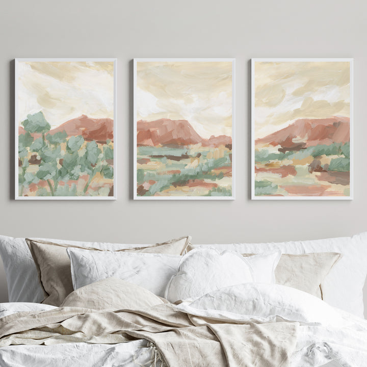 Under the Western Sky Triptych - Set of 3 - Jetty Home
