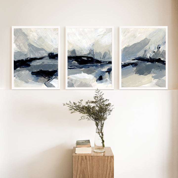 Balsam Hills Abstract - Set of 3