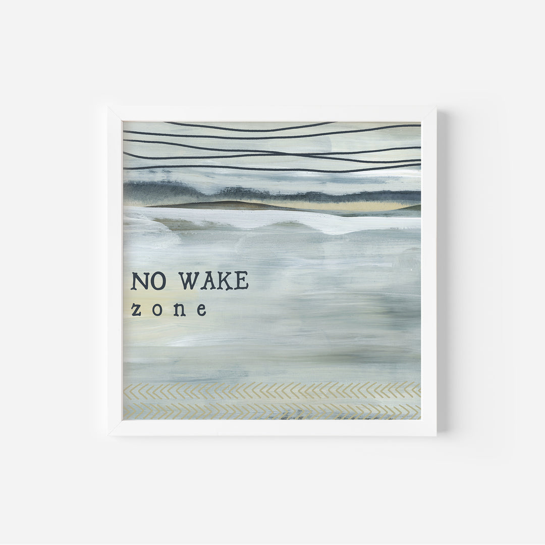 No Wake Zone  - Art Print or Canvas - Jetty Home