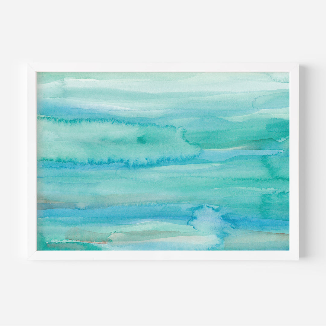 Watercolor Currents  - Art Print or Canvas - Jetty Home