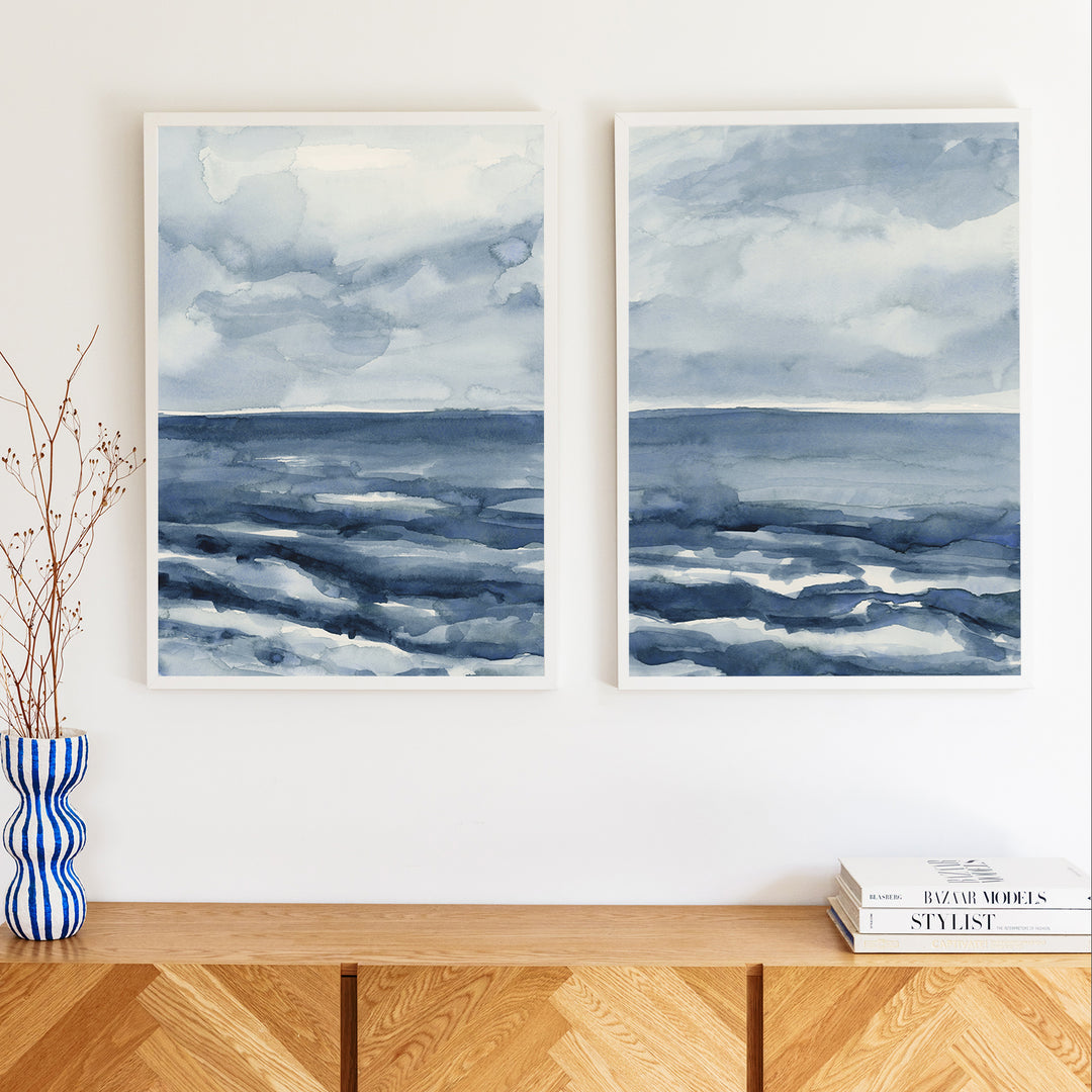 Water’s Edge Diptych - Set of 2