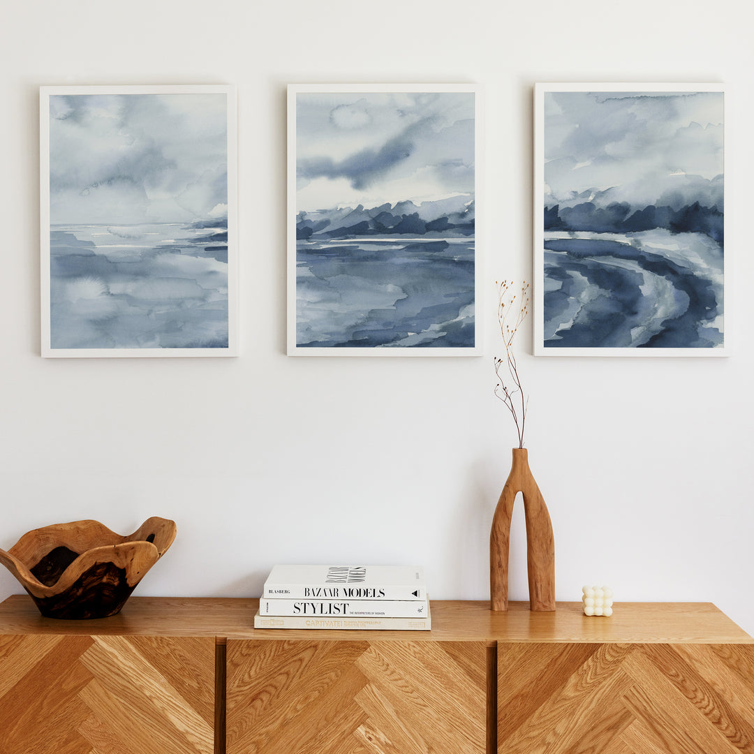 The Quiet Cove Triptych - Set of 3