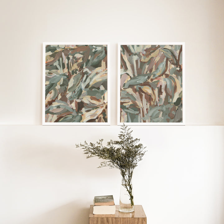 The Tangled Woods Diptych - Set of 2