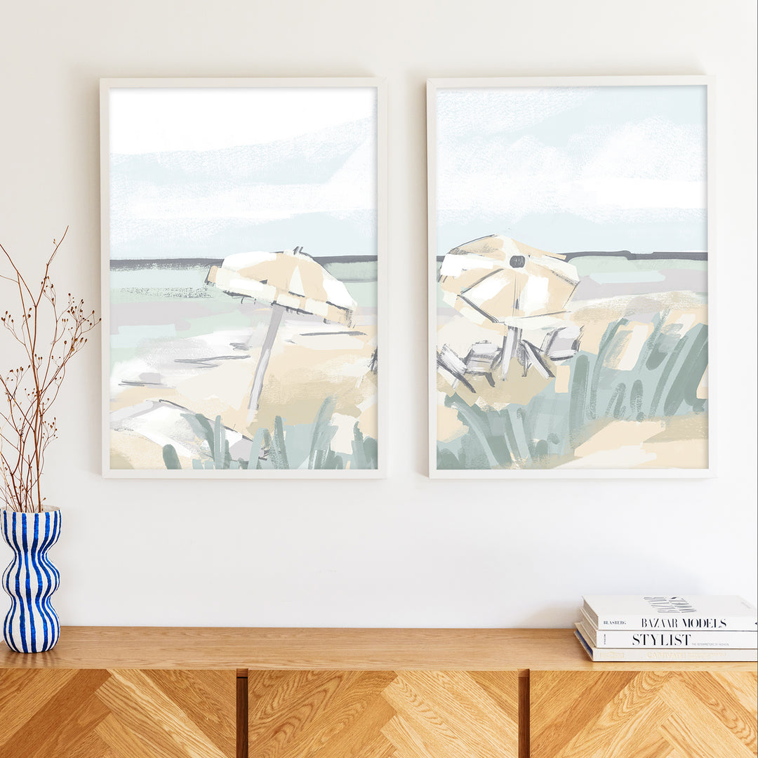Salt Air Diptych - Set of 2