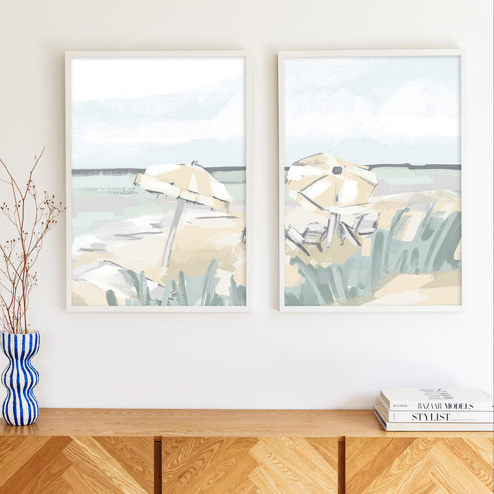 Salt Air Diptych - Set of 2