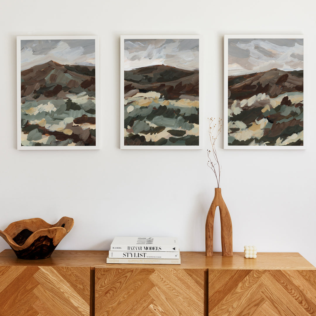 Wayward Trek Triptych - Set of 3