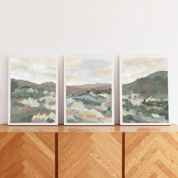 Open Country Triptych - Set of 3