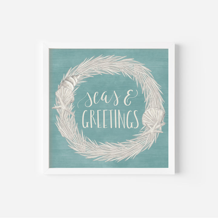 Seas & Greetings Wreath