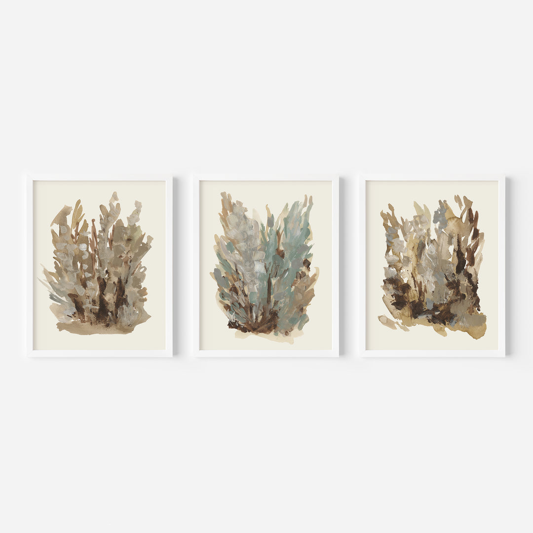 Fall Botanical Study, No. 1 - Set of 3