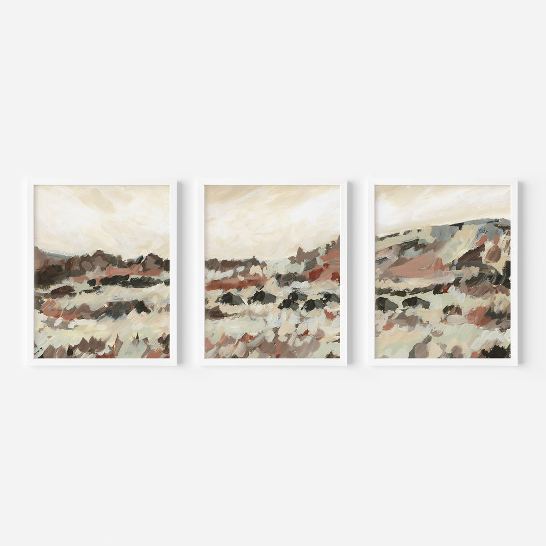 Over the Range Triptych - Set of 3