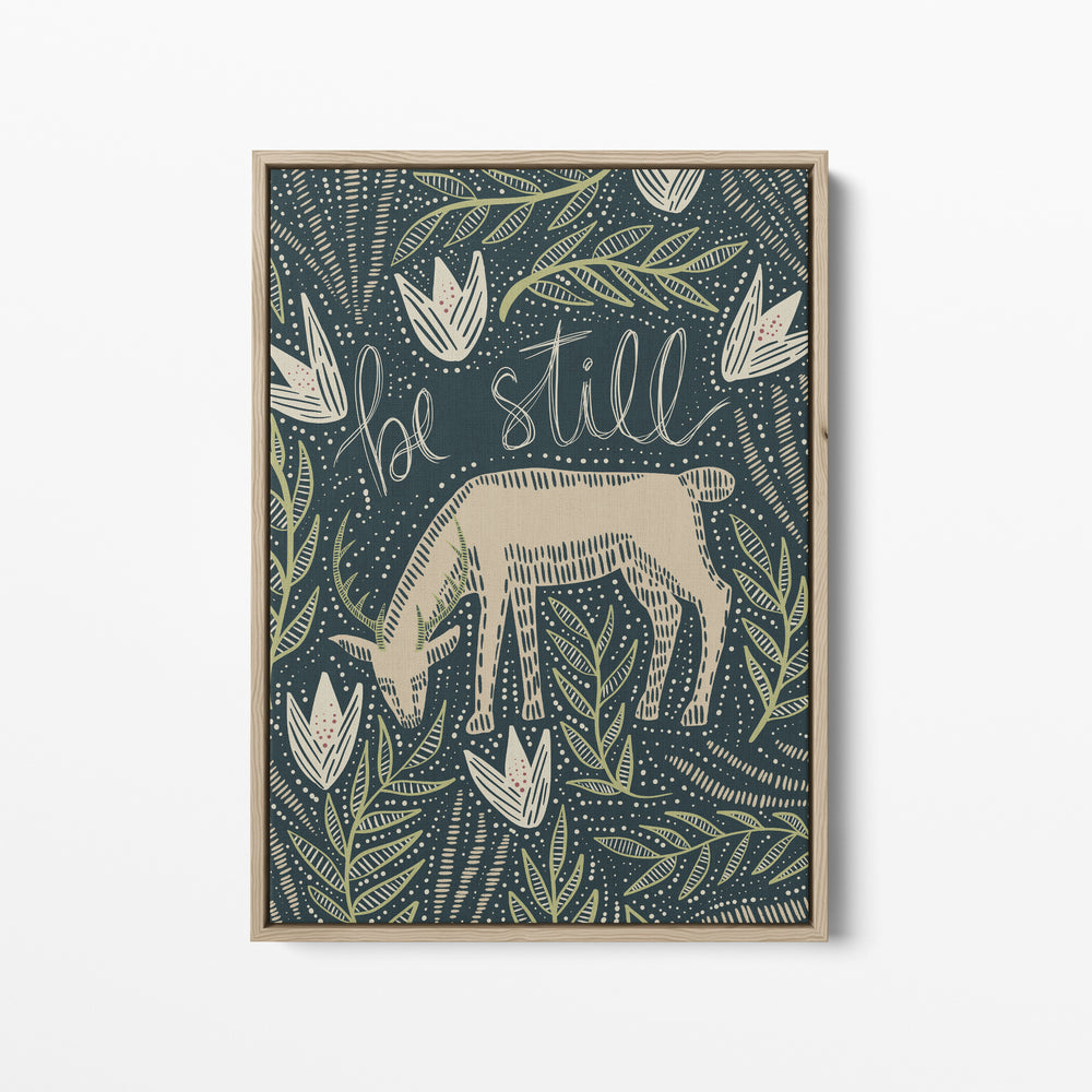 Be Still Deer  - Art Print or Canvas - Jetty Home