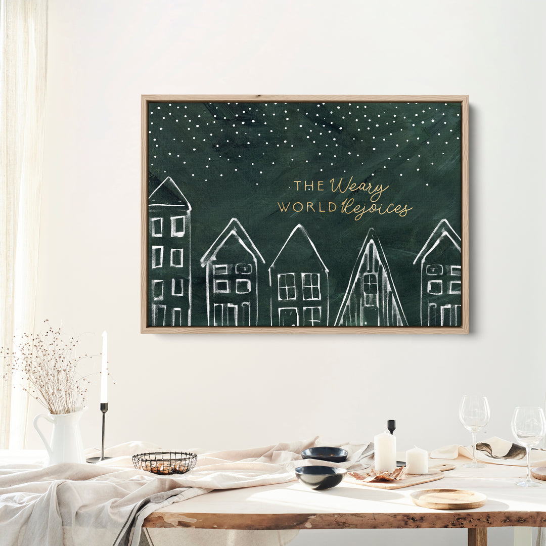 The Weary World Rejoices  - Art Print or Canvas - Jetty Home