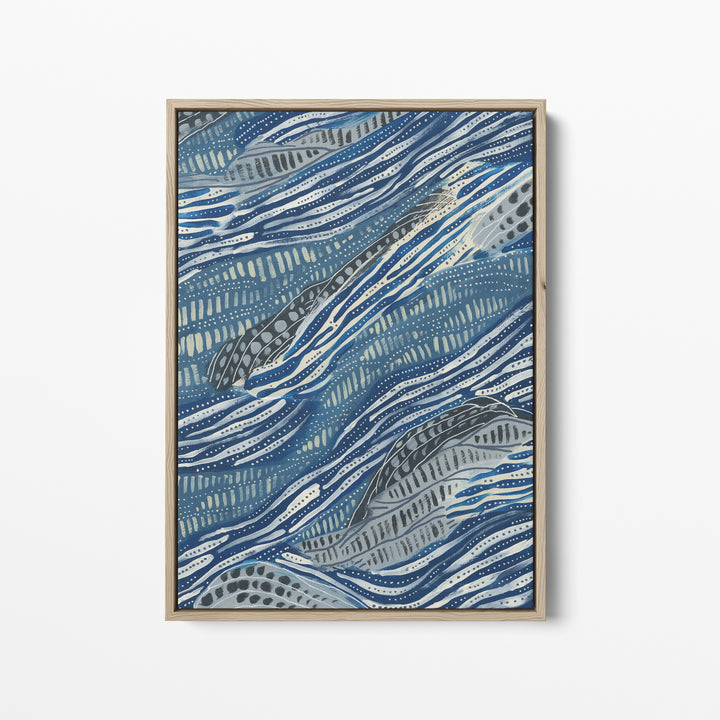 Underwater Abstract Patterns, No. 2  - Art Print or Canvas - Jetty Home