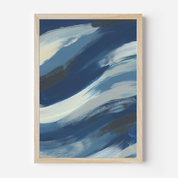 Blue Drift, No. 2  - Art Print or Canvas - Jetty Home