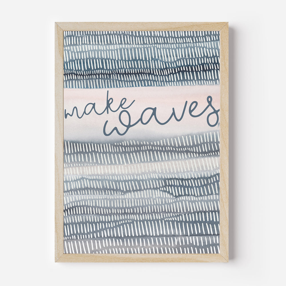 Make Waves  - Art Print or Canvas - Jetty Home