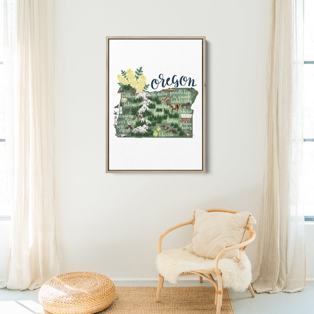 Oregon  - Art Print or Canvas - Jetty Home