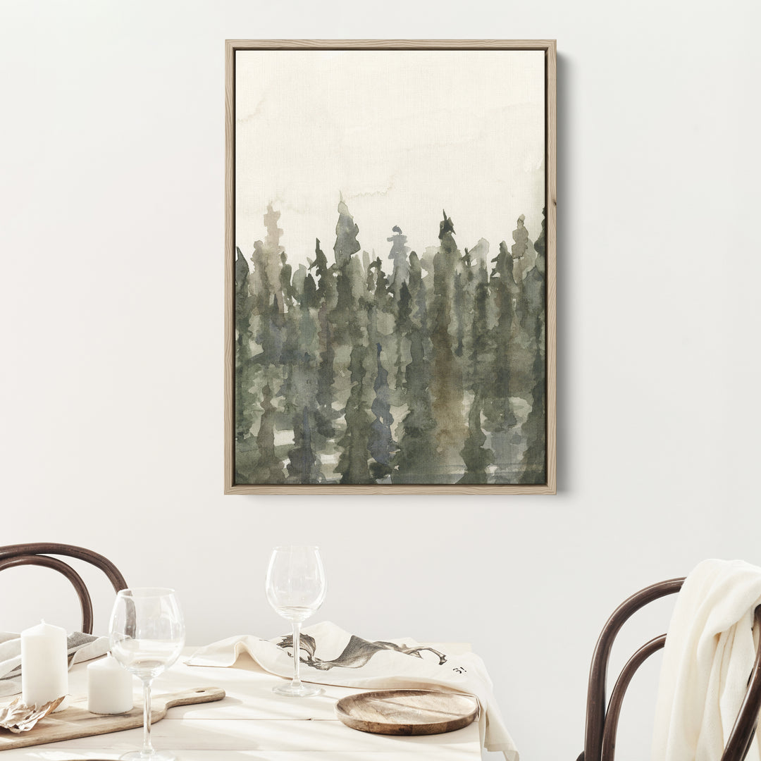 Forest Watercolor Landscape, No. 4  - Art Print or Canvas - Jetty Home