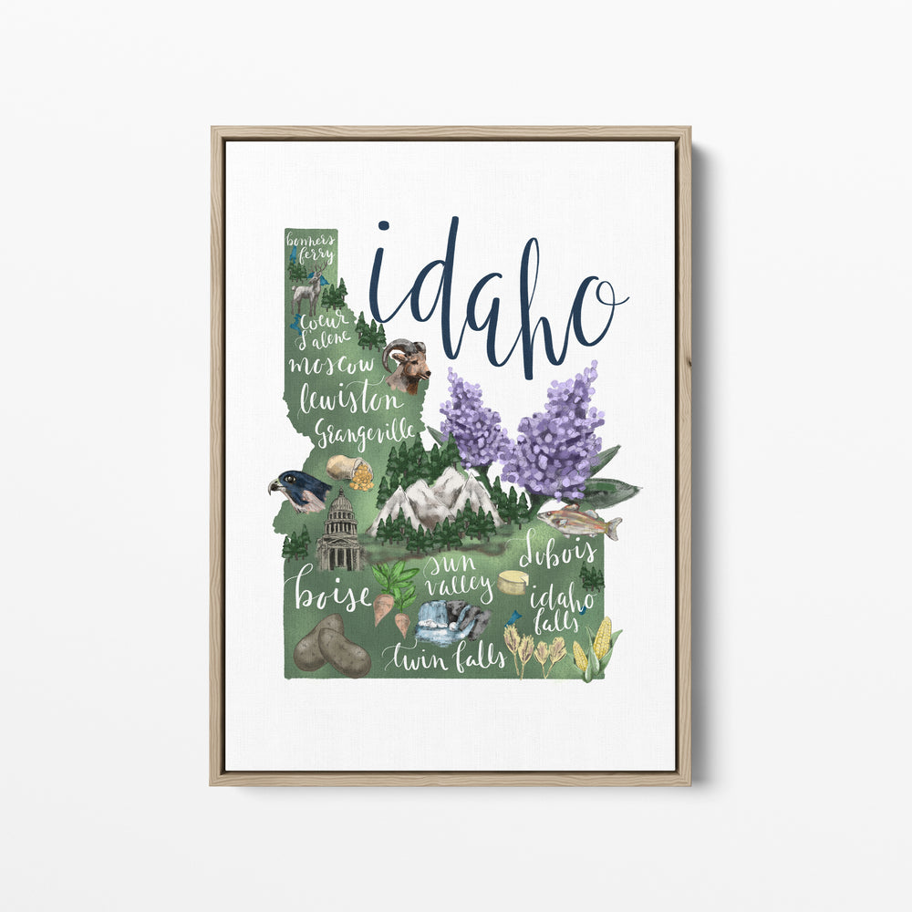 Idaho  - Art Print or Canvas - Jetty Home