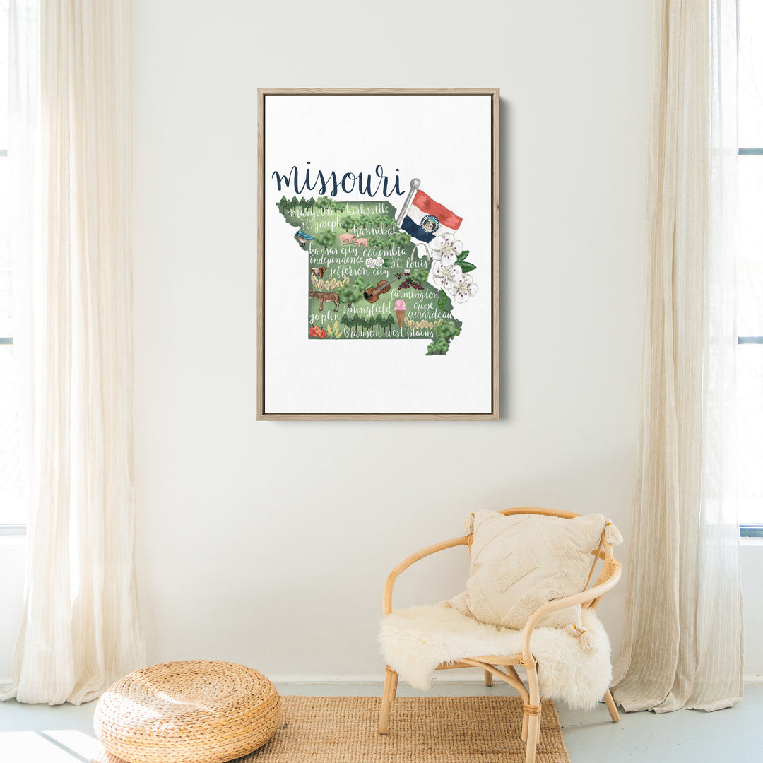 Missouri  - Art Print or Canvas - Jetty Home
