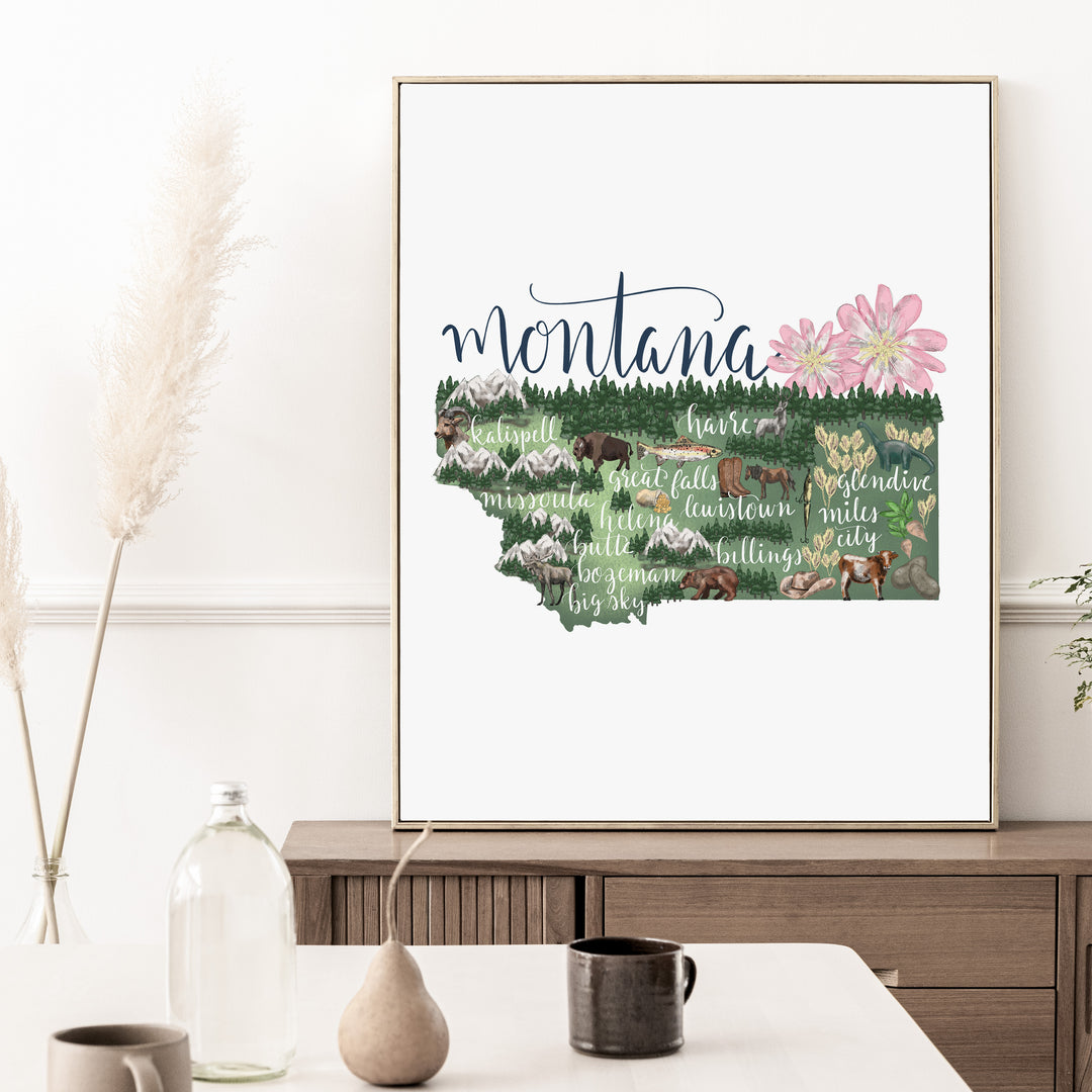 Montana  - Art Print or Canvas - Jetty Home
