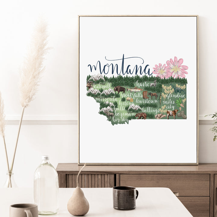 Montana  - Art Print or Canvas - Jetty Home