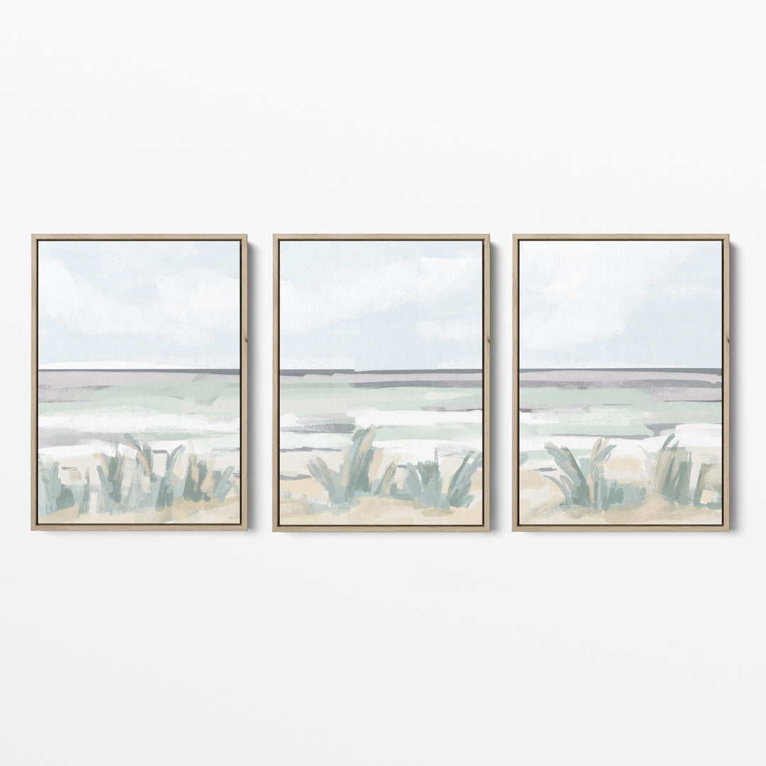 Tidal Haze Triptych - Set of 3