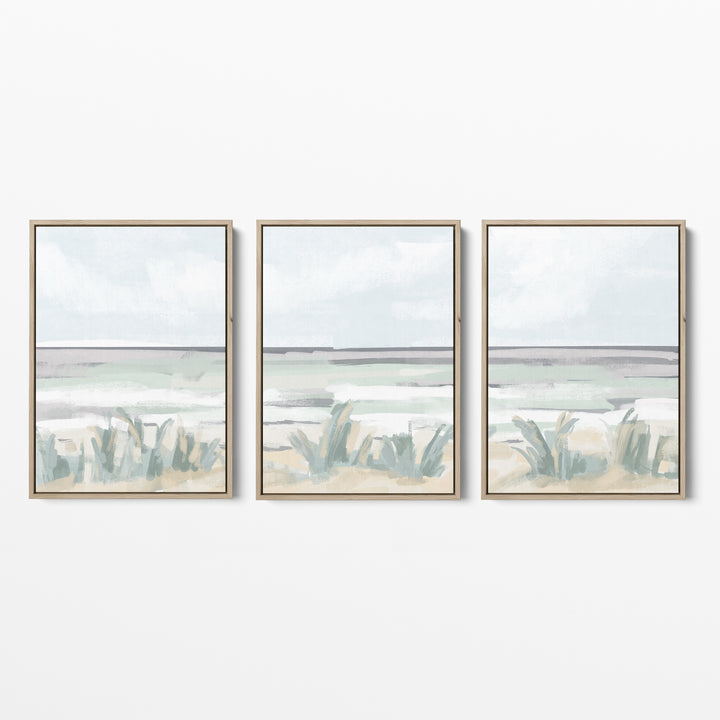 Tidal Haze Triptych - Set of 3