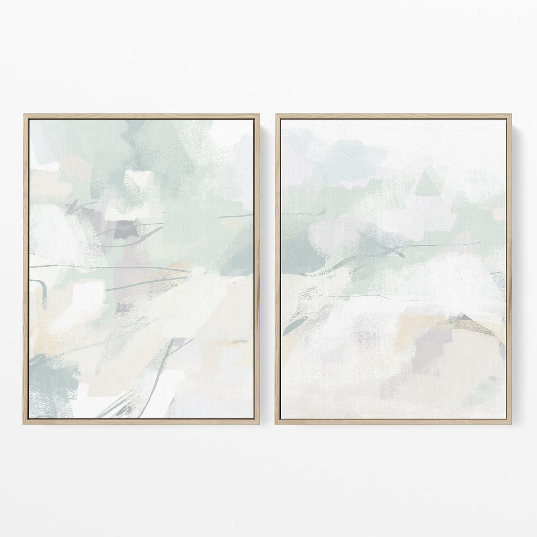 Gulf Morning Diptych - Set of 2