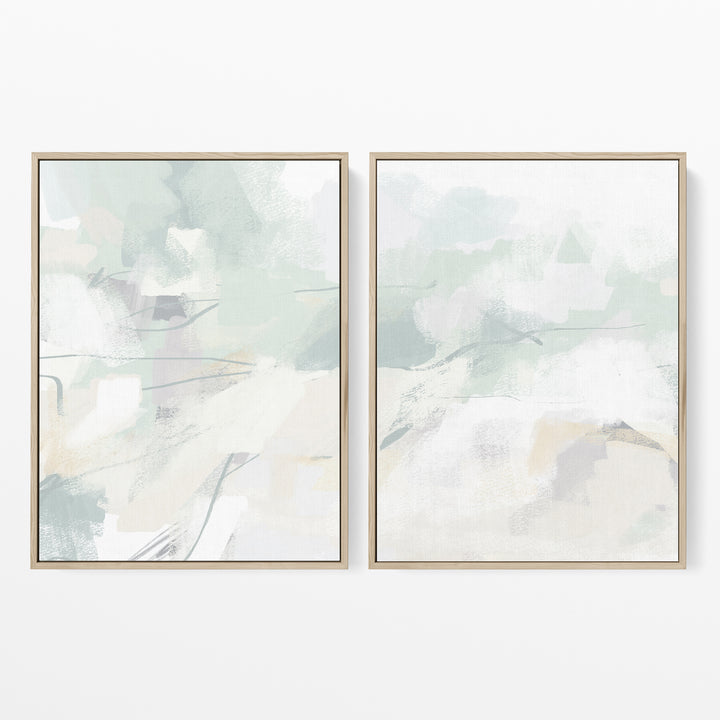 Gulf Morning Diptych - Set of 2