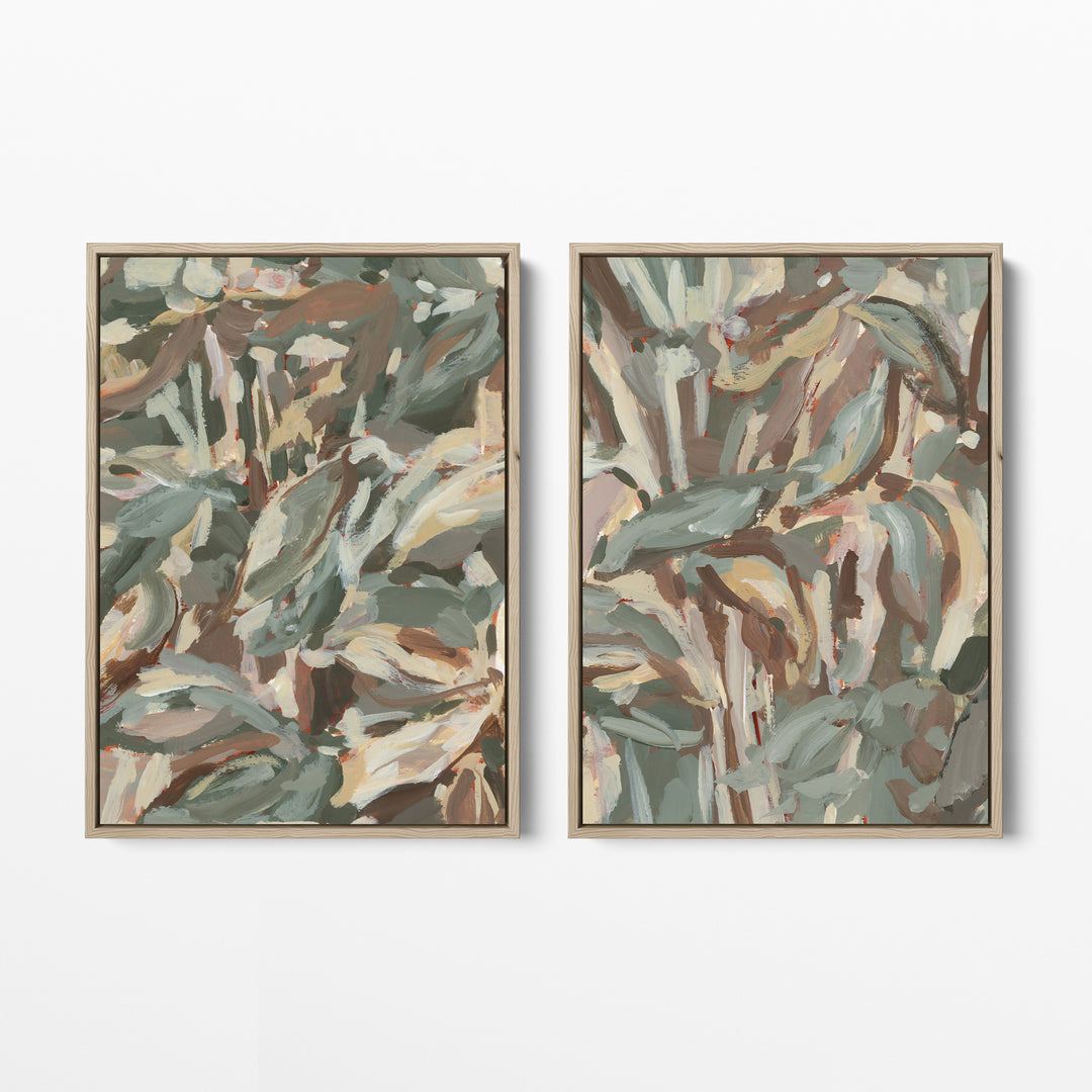 The Tangled Woods Diptych - Set of 2