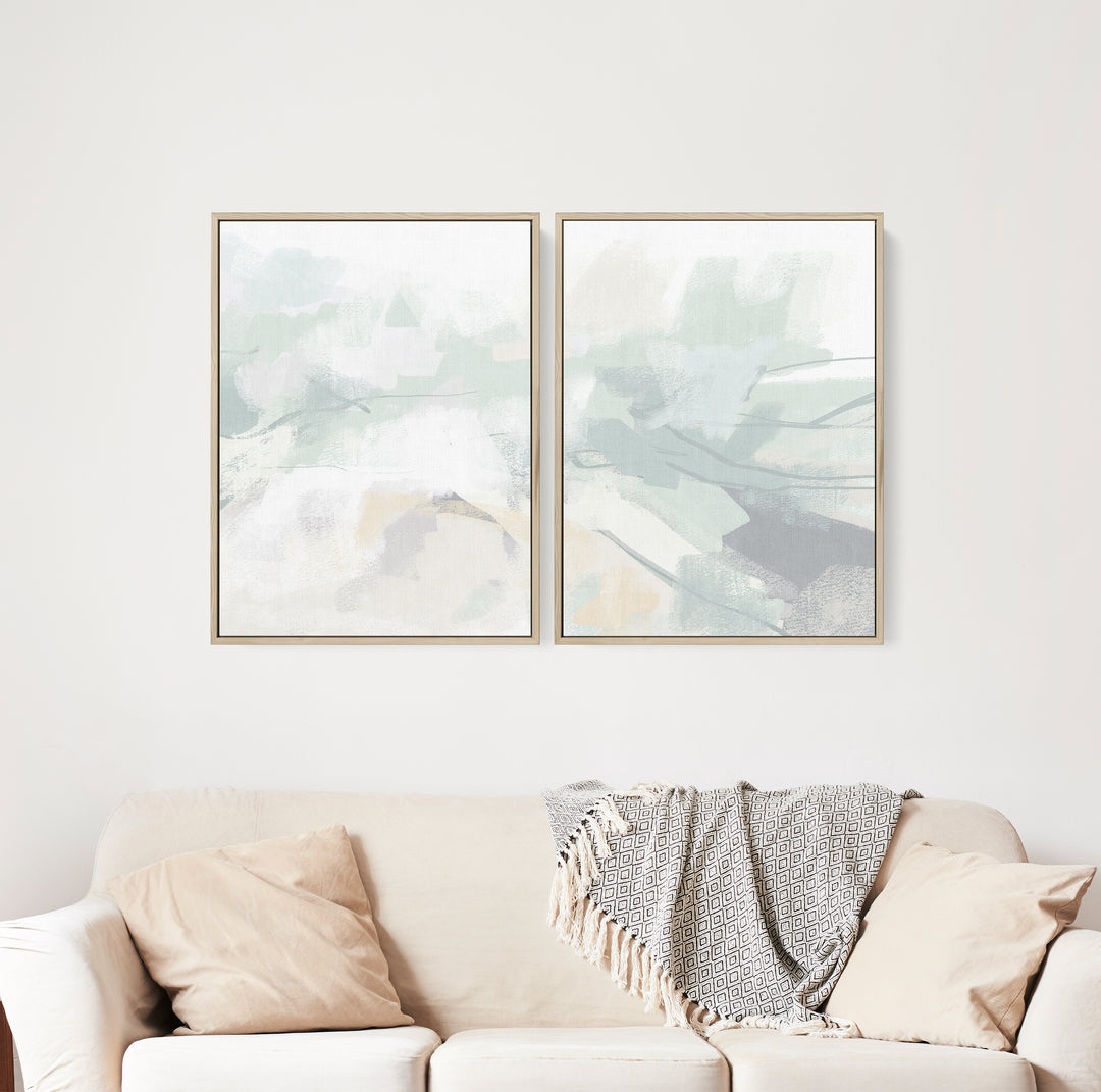 The Coastal Pause Diptych - Set of 2