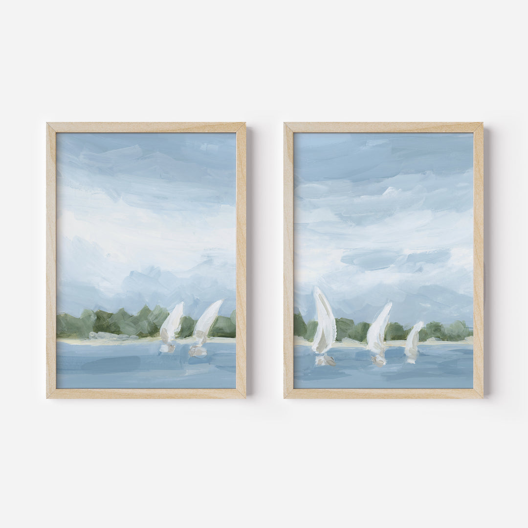 Sailboat Haven - Set of 2