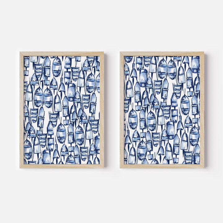 By the Buoys Diptych - Set of 2 - Jetty Home