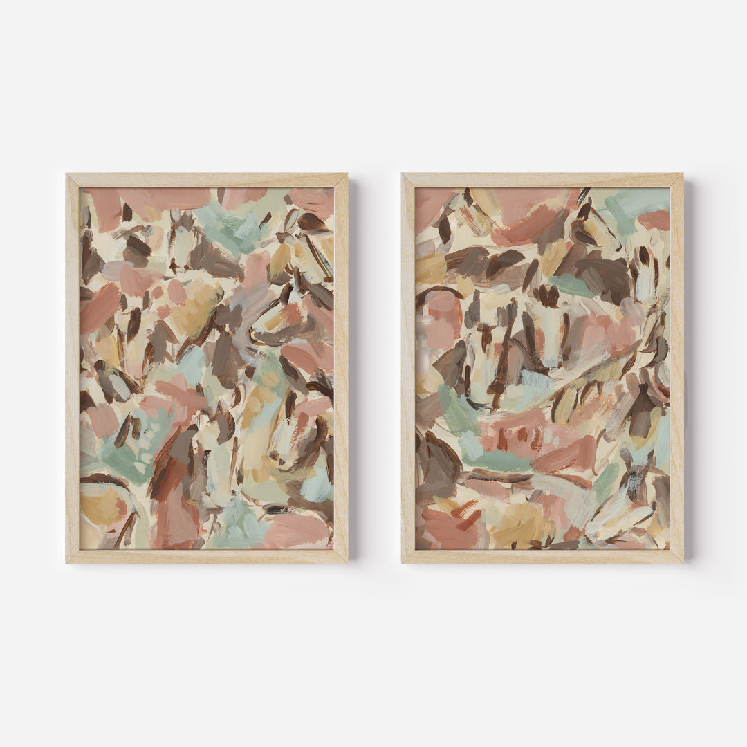 Among the Herd Diptych - Set of 2 - Jetty Home