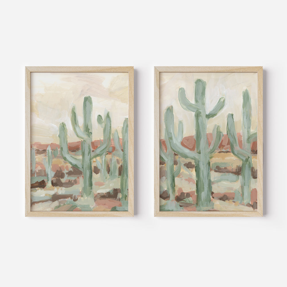 Saguaro Light Diptych - Set of 2 - Jetty Home
