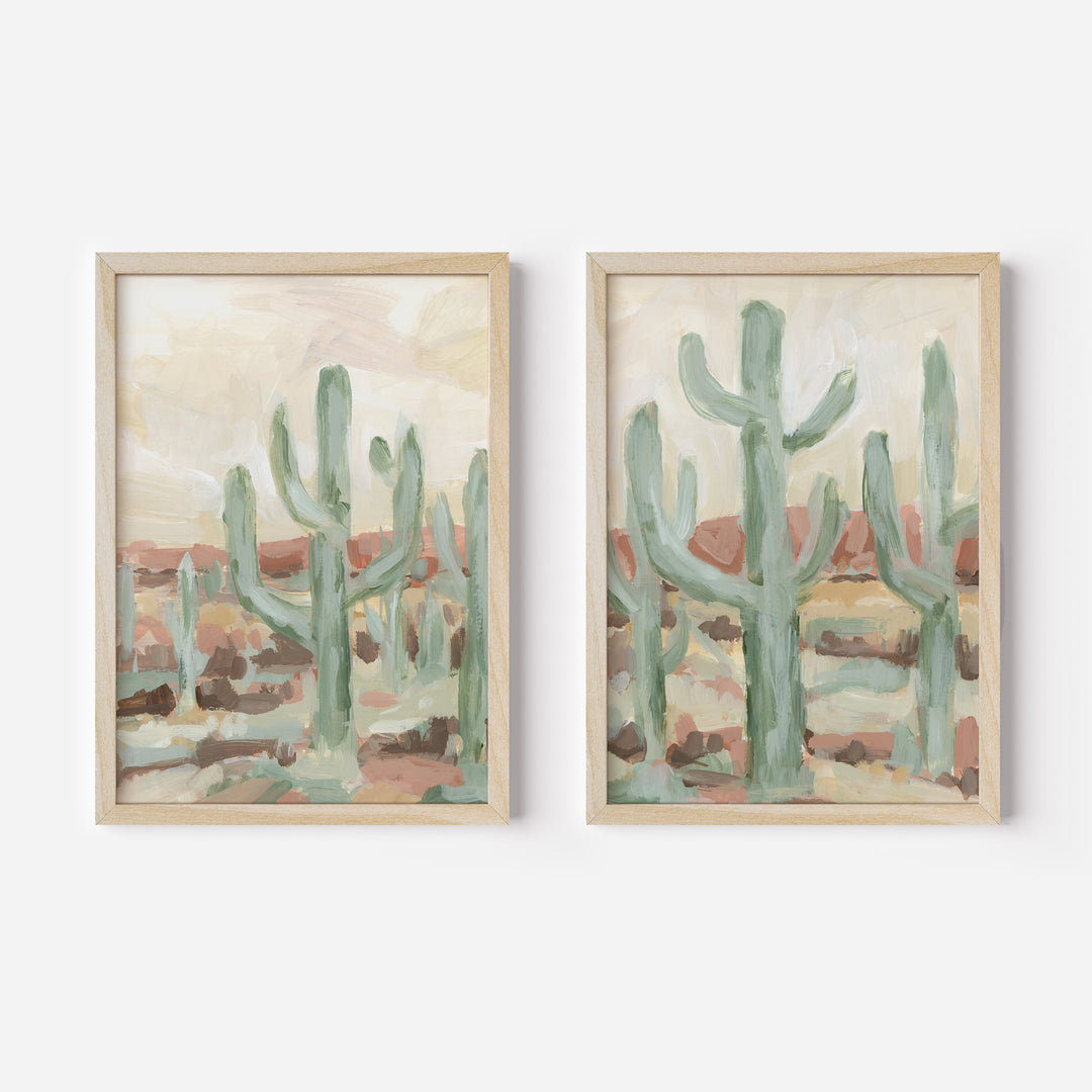 Saguaro Light Diptych - Set of 2 - Jetty Home
