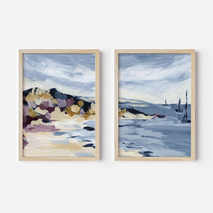 Driftline Diptych - Set of 2 - Jetty Home
