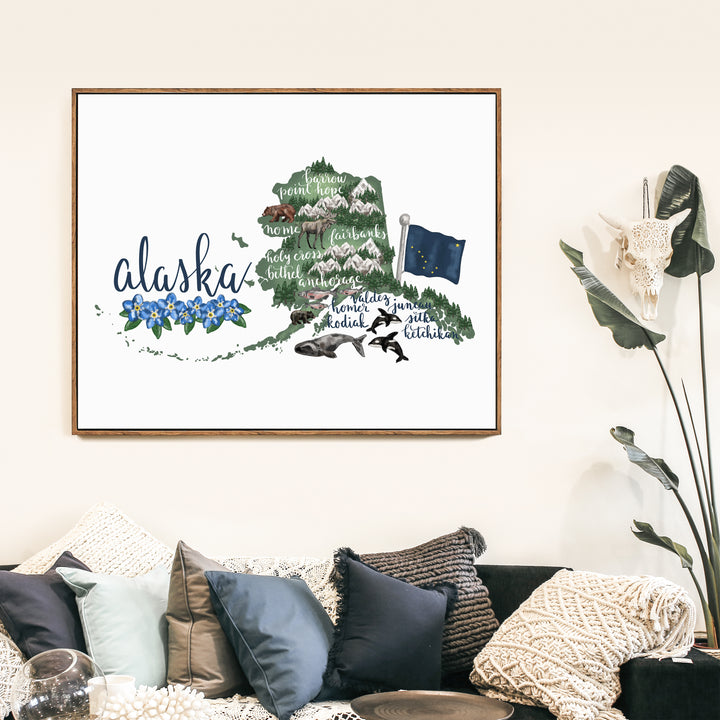 Alaska  - Art Print or Canvas - Jetty Home