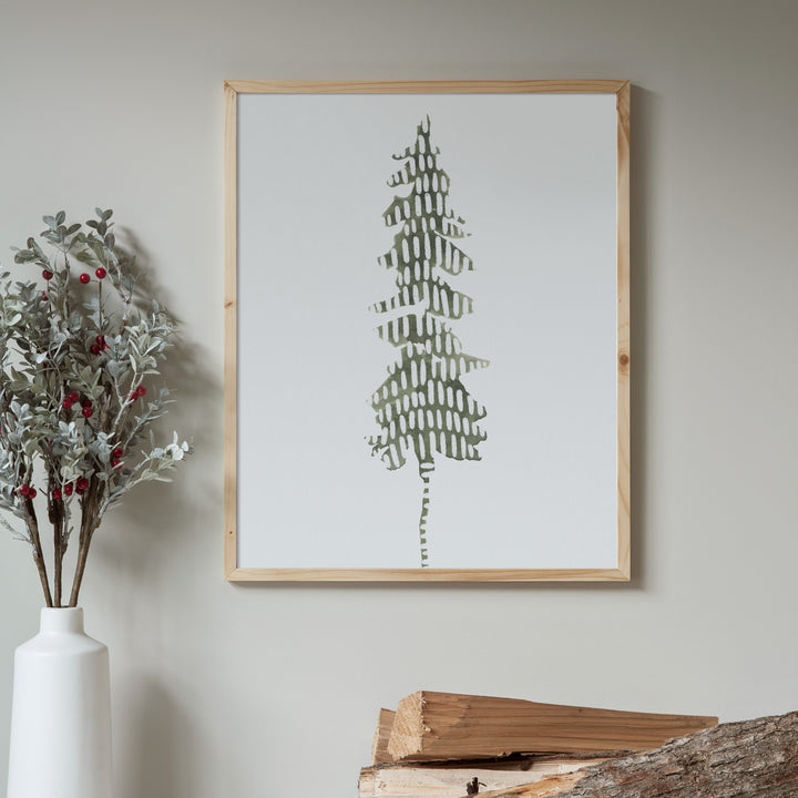 Modern Pine Tree, No. 1  - Art Print or Canvas - Jetty Home