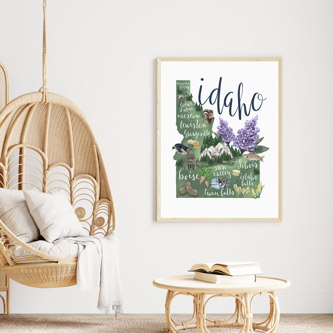Idaho  - Art Print or Canvas - Jetty Home