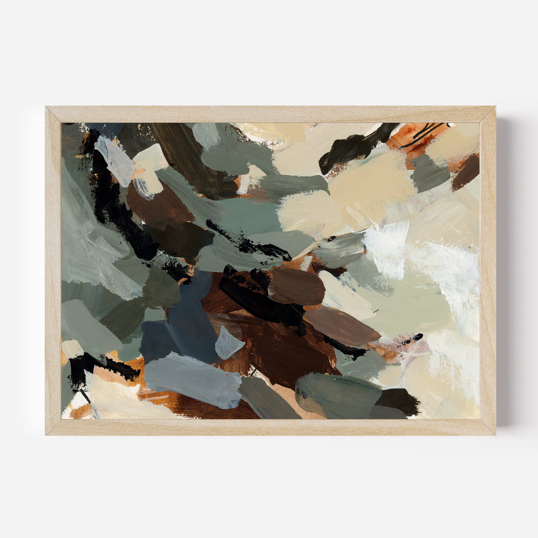Wildwood prints by Jetty Home featuring nature-inspired woodgrain artwork on high-quality paper.