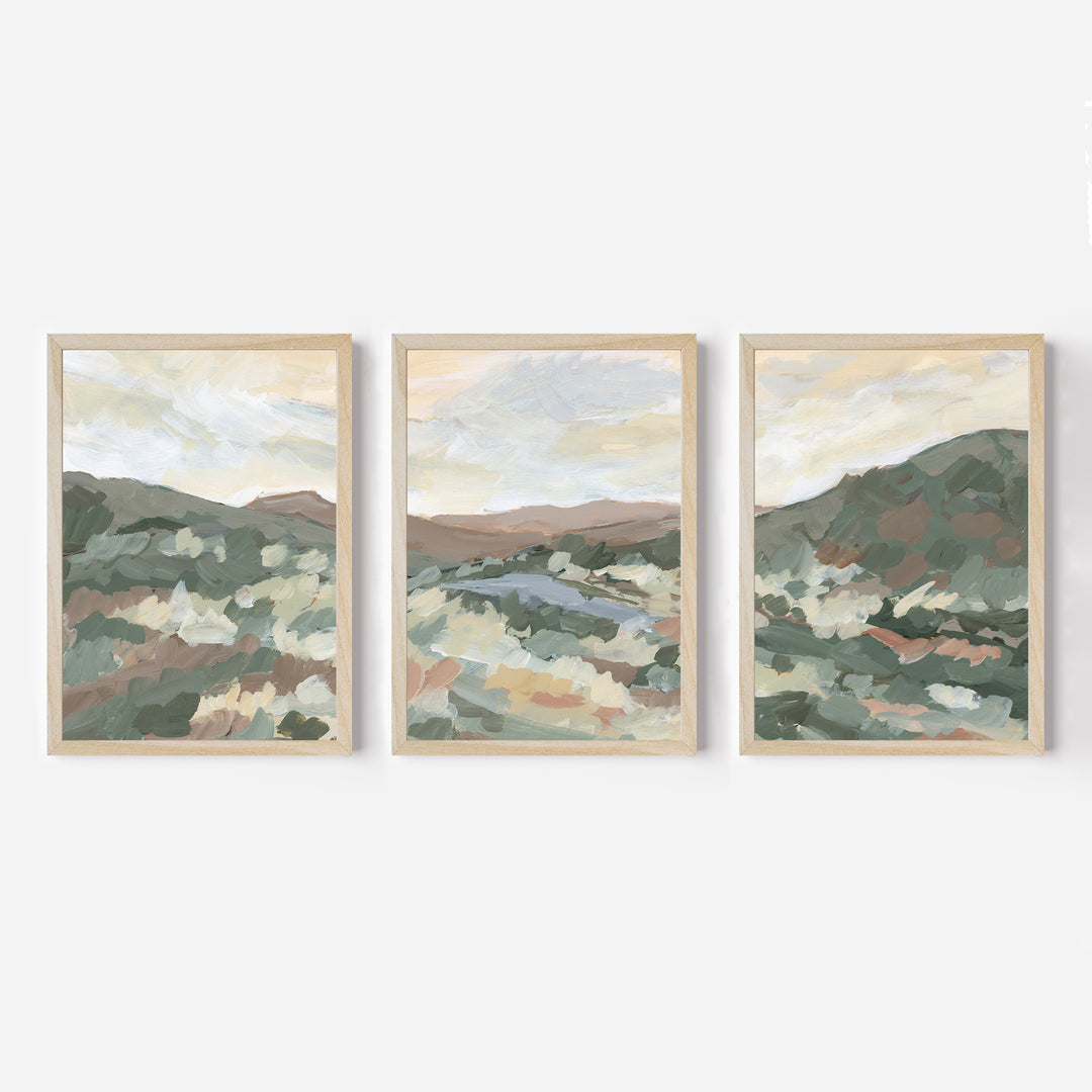 Open Country Triptych - Set of 3