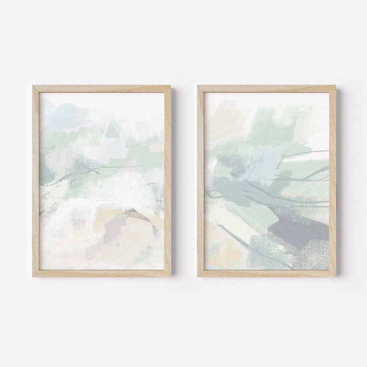 The Coastal Pause Diptych - Set of 2